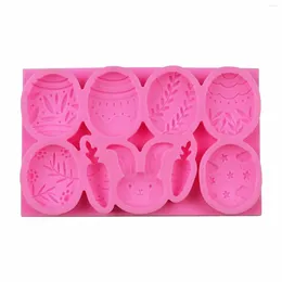 Baking Moulds Silicone Of The Cake Tool Mould Tray Fondant Easter High Temperature Oil Paper