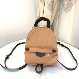 Mini Winter style Down feather comfortable Backpack Classic Letter Old Flower Print Backpack Women Leather Crossbody Shoulder Bags Bran Bjsj