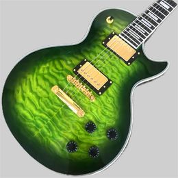 Custom Shop in China Manufacturing Custom High quality electric guitar Burst Colour quilt Maple free shipping