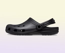 size M4-M11 Clog Buckle designer Sandals slippers croos slides classic mens triple black white Khaki navy blue Waterproof Shoes Nursing Hospital womens2941782