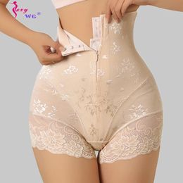 SEXYWG Body Shaper Tummy Control Panties Women High Waist Shapewear 240428