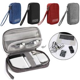 Storage Bags Bag Organizer Waterproof Case Cable USB Gadgets Pouch Digital Portable Travel Grinder Smoking Accessories