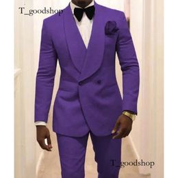 Men S Suits Blazers Custom Made Groomsmen White Pattern Groom Tuxedos Shawl Lapel 2Pcs Wedding Man Jacket Pants Costume Homme 230407 826