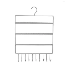 Jewellery Pouches 66 Holes 10 Hooks Wall Earring Organiser Hanging Holder Necklace Display Stand Rack