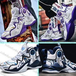 34-47 size basketball shoes designer leather James professional sneakers student casual sports shoes concrete ground combat sneakers outdoor training shoes
