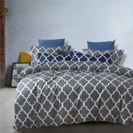 Bedding Sets 3 Colors Print Set 3pcs Duvet Cover (Duvet Polyester Quilt Pillowcase) Home Bed Comforter Textile