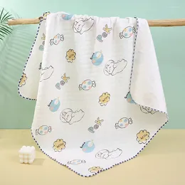 Blankets Baby Cotton Swaddle For Born Fringe Spring Summer Blanket Bed Swaddling Infant Stuff