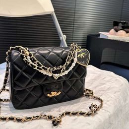 Shop Handbag 85% Factory Shock Price Chaofang Fatty Gold Ball Cf Bag Single Shoulder Crossbody Lingge Chain Physical Belt Bag
