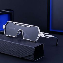 Tecnologia Future Technology Integrated Metal Set Mirror Sunglasses |O mesmo tipo de óculos de sol H513-13.5