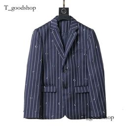 Mens Suits Fashion Designer Blazers Man Classic Casual Floral Print Luxury Jacket Brand Long Sleeve Men Slimsuit Blazer Coats Suit 612