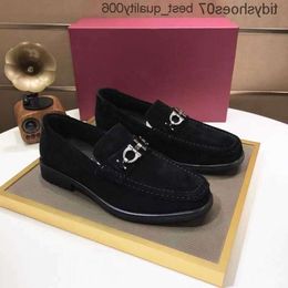 Matte Leather Shoes Casual Low Top Business One Foot Lazy Horse Seat Buckle s Lefu Mens Uorv 8a9i ferragmoities ferragammoities ferregamoities feragamoities S03L
