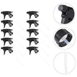 Storage Bottles 10PCS Spray Bottle Nozzle Replacement Adjustable Trigger Head