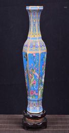 Antique Royal Chinese Porcelain Vase Decorative Flower Vase For Wedding Decoration Pot Jingdezhen Porcelain Christmas Gift19750951