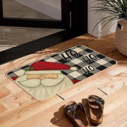 Carpets Christmas Mat Front Door Mats Father Pattern For Home Kitchen Bathroom Dining Room Supplies Textile Festival Gift