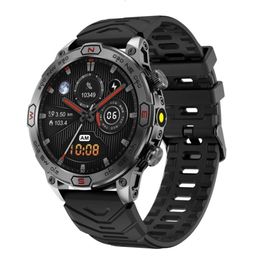 Novo KC86 Bluetooth Call Smart Watch Ai Voice Assistant Altitude Pressão Compassagem Coração Pressão Arlema