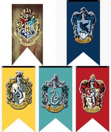 29*49-INCH Hogwards School Of Witchcraft and Wizardry Banner Flags For Bedroom Home Christmas Party Bar Wall Decoration5508458