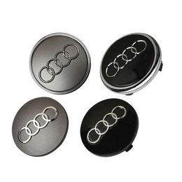 Wheel Covers 4pcs 60mm 61mm 68mm 69mm Car Styling Wheel Centre Cap Hub Covers Badge 4B0601170 For Audi A3 A4 A5 A6 A7 A8 S4 S6 Accessories T240509