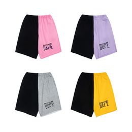 VERY GOOD designer men's Limited casual shorts Summer Swim short knee-length Hip Hop High Street sports Training Beach pants Men's elastic waist 100 cotton