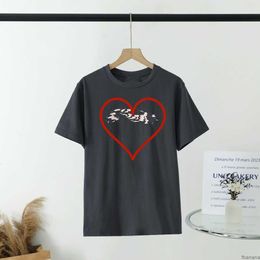 Tshirt Womens Designer T-shirt Cherry Printting Loose Crew Neck Short Sleeve Cotton Casual Tops 2024 Summer Tees Y2k Streetwear Btnd