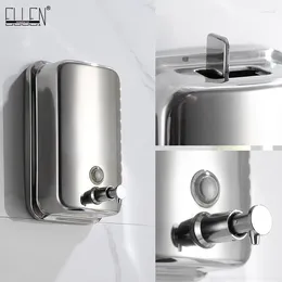 Liquid Soap Dispenser ELLEN Wall Shampoo Holder Stainless Steel Kitchen Bathroom Sink Lotion Hand Pump EL66