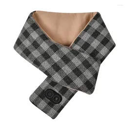 Blankets Winter Electric Heated Scarf USB Charging Heat Control Neck Warmer For Cycling Camping Blanket