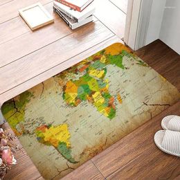 Carpets Retro The Large Canvas Paintings Poster Doormat Rugs For Living Room Bathroom Kitchen Rug Anti-Slip Flannel Mat Carpet
