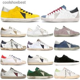New release Italy Brand Casual Shoes Women Super Star Shoes luxury Sequin Classic White goose Do-old Dirty Designer Man Sneakers
