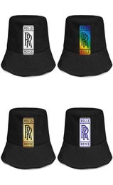 Rolls royce phantom motor cars mens and women buckethat styles baseball bucket baseballcap Rolls Royce Metal gold hollow United ki3920985