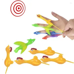 Party Favor Catapult Turkey Fun Slings Practice Chicken Elasticity Sticky Finger Toy Decompression Product