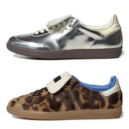 2024 Leopard print Wales Bonner Designer Men Women shoes platform Vintage Trainer Sneakers Non-Slip Outsole Classic Casual Fashionable size 36-45