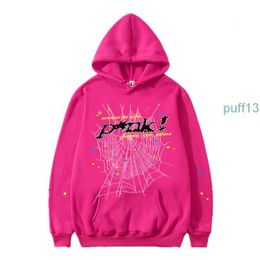 Mens Women Hoodies Young Thug High Quality Designers Hip Hop P*nk Web Puff Print 555555 Hoodie Angel Sweatshirts Heavy Fabric Pullover 8U6Q 8U6Q