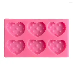 Baking Moulds Easy Release Cookie Mould Round Versatile Silicone Moulds Square Star Heart Shapes Food Grade For Fondant