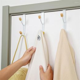 Hooks Bedroom Hook Behind The Door Coat Hanger Clothes Hanging Rack Home Storage Organization Back Purse Handbag Holder Hat