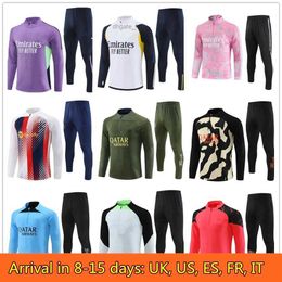 Soccer Sets/Tracksuits football tracksuit 20 23 Mens And kids soccer team training shirt Sportswear jogging Long sleeve jersey pants