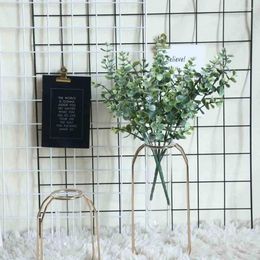 Decorative Flowers Wedding Garden Plant Silk Artificial Decor Home Green