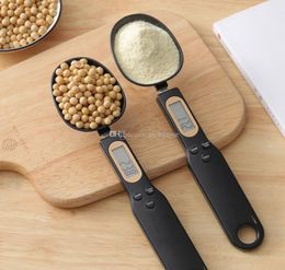 500g01g Measuring Spoon Capacity Coffee Digital Electronic Scale Kitchen Weighing Device LCD Display Cooking with box6345790