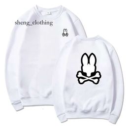 Psychological Bunny Hoodie Men Hoody Pullover Warm Sweater Letter Printed Long Sleeve Hooded Sweatshirts Mens Casual Psychol Bunny Clothing Size S-xxxl 2981