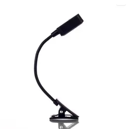 Table Lamps Led Small Lamp Clip Slim Design Pc Phone Lighting Reading Book Flexible 0.05w Abs
