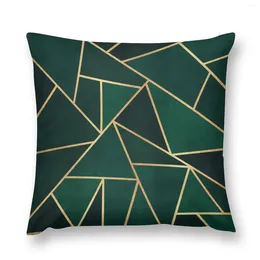 Pillow Green & Gold Pattern Throw Christmas Covers S Cover Sitting