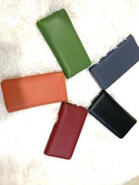 Wallets Leather Women Wallet With Cards Holder Long Lady Purse Zip Bag Female Zipper Brand For