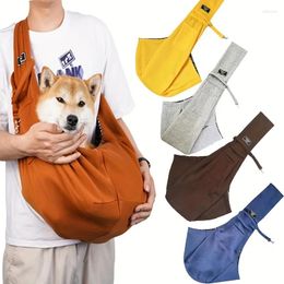 Dog Carrier Comfort Carry Pet Sling With Snap Closure - Adjustable & Durable Large Capacity For Easy Travel