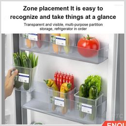 Storage Bottles Side Door Upper Box Translucent Transparent Kitchen Accessories Sundries Sorting Food Grade Pp