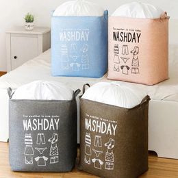 Laundry Bags Clothes Storage Container Foldable Hamper Dirty Basket Toys Bucket Clothing Room Organiser