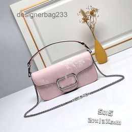Rock Women Square Trendy Style Small Stud Vo Valenteino Bags Bag Purse 2024 Summer Lady New High Quality Event Version Embroidered Cowhide Shoulder MIW5