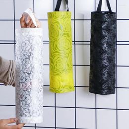 Storage Bags Hanging Garbage Bag Kitchen Dispenser Wall Mounted Grocery Holder Home Organisers Buggy