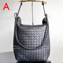 24K Top handle Metallic texture Hobo Bag Designer bag 41 CM lambskin crossbody bag 1:1 Mirror mass unisex Shoulder Bag With box LB08V