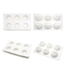 Baking Moulds Steamed Buns Shape Mousse Cake Decoration Soft And Easy To Use No Odor Mould For Christmas Easter Tool