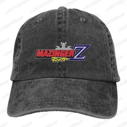Berets Mazinger Z UFO Robot Logo Fashion Unisex Cotton Baseball Cap Classic Adult Adjustable Denim Hat