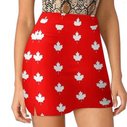 Skirts Flag - National Of Canada T-Shirt Sticker Light Proof Trouser Skirt Female Clothing Korean Style