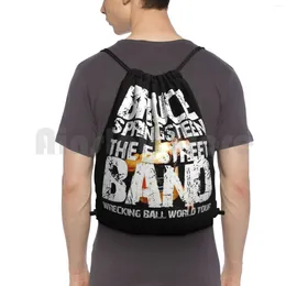 Backpack To Buy Drawstring Bags Gym Bag Waterproof E Street Band Maskes